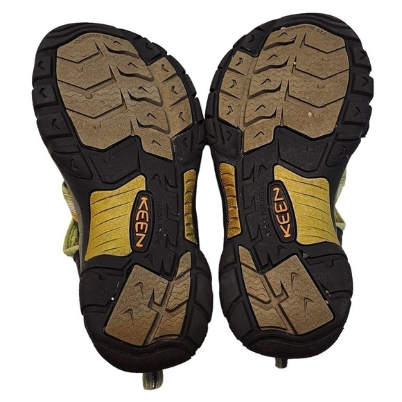 Keen Women's Size 6 Newport H2 Waterproof Backstrap Sandals Green/Yellow - Picture 9 of 10